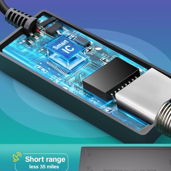 WUMINGLU Digital TV Antenna for Smart TV Indoor Outdoor 580+ Miles Long Range 20 - Picture 3 of 7